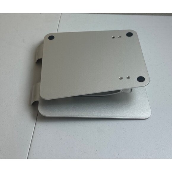 Silver Aluminum Adjustable Laptop Riser Stand With Ventilation SKU STAND - Picture 3 of 3